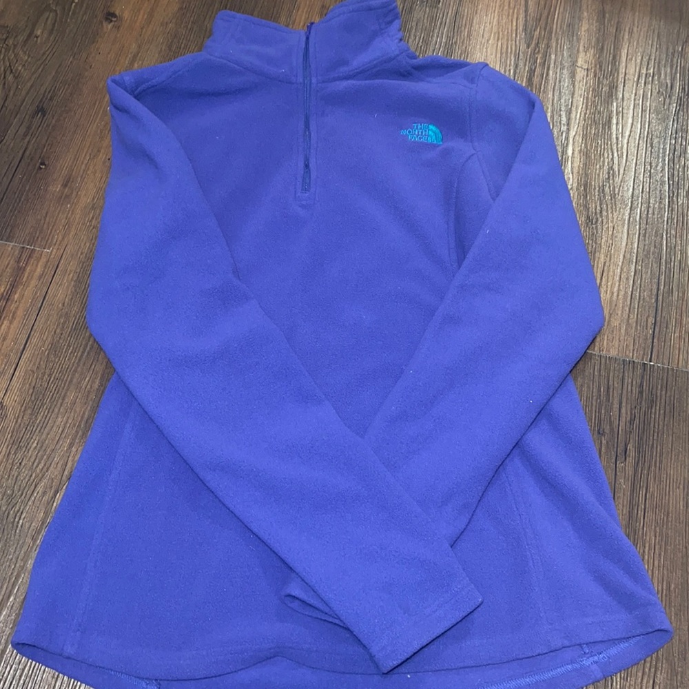 Purple North Face 1/4 Zip